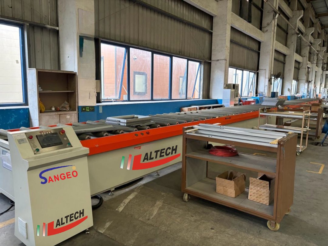 Assembly Line for Window Sash - Sangeo Equipments and Workshop ...